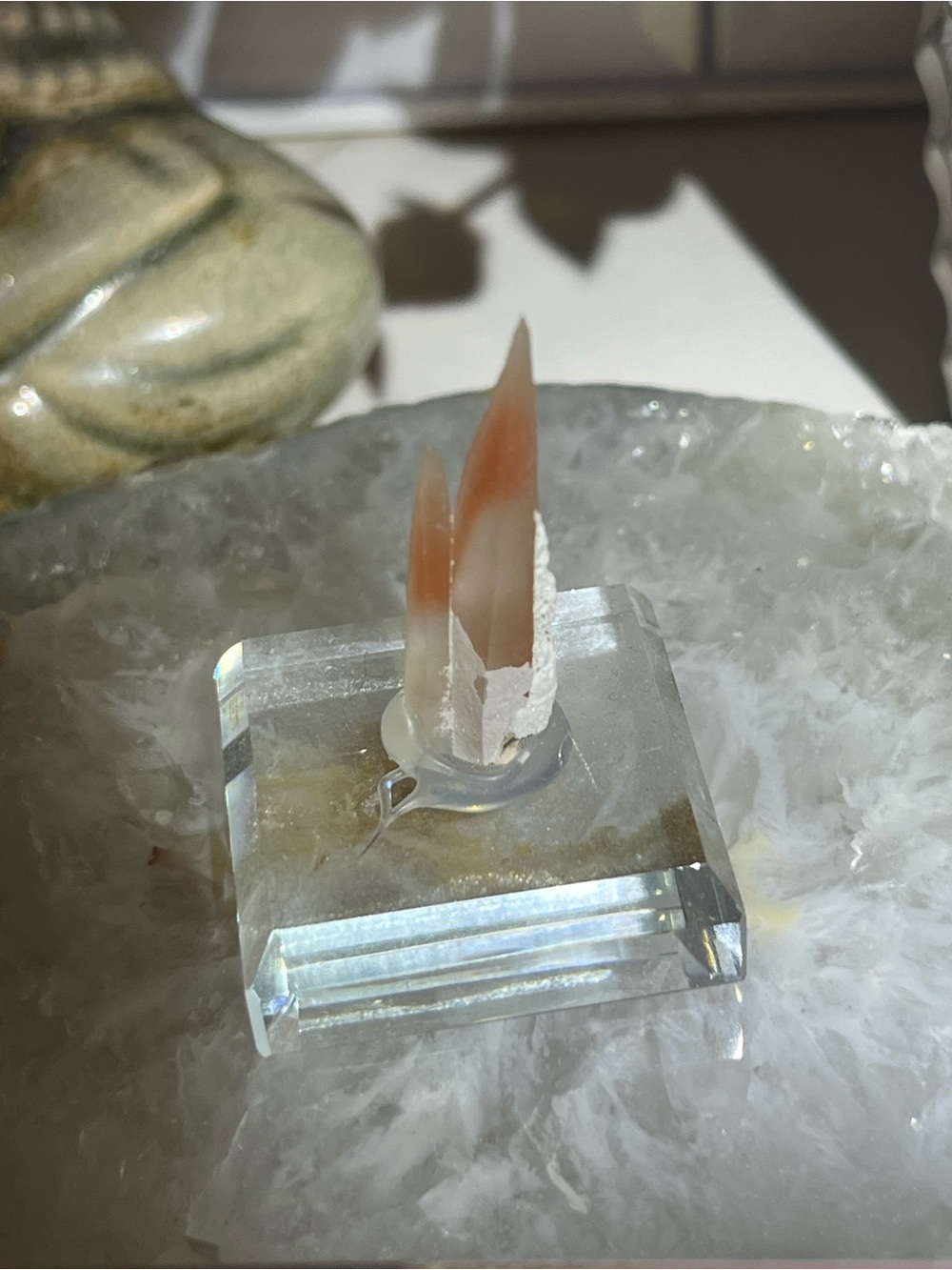Tessin Orange Quartz Twin